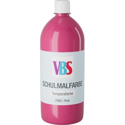VBS Schulmalfarbe, 1000 ml - Pink VBS Schulmalfarbe, 1000 ml - Pink