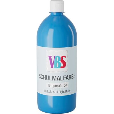 VBS Schulmalfarbe, 1000 ml - Hellblau VBS Schulmalfarbe, 1000 ml - Hellblau