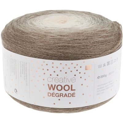 Rico Design Rico Creative Wool Dégradé - Natur Rico Design Rico Creative Wool Dégradé - Natur