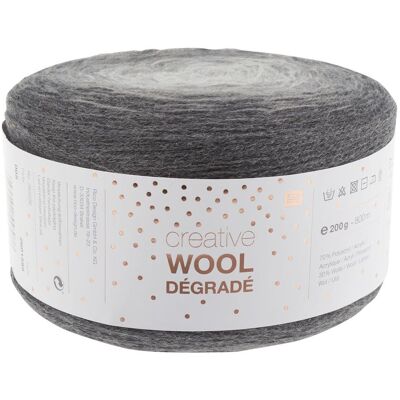 Rico Design Rico Creative Wool Dégradé - Grau Rico Design Rico Creative Wool Dégradé - Grau