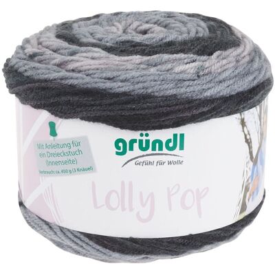 Gründl Wolle "Lolly Pop" - Black Pepper Swirl, Farbe 08 Gründl Wolle "Lolly Pop" - Black Pepper Swirl, Farbe 08