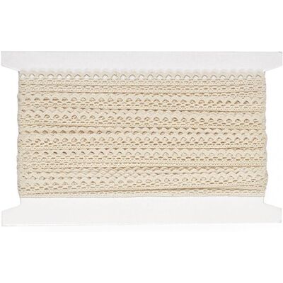 VBS XXL VBS Häkelband "Creme", 10 mm, 10 m VBS XXL VBS Häkelband "Creme", 10 mm, 10 m