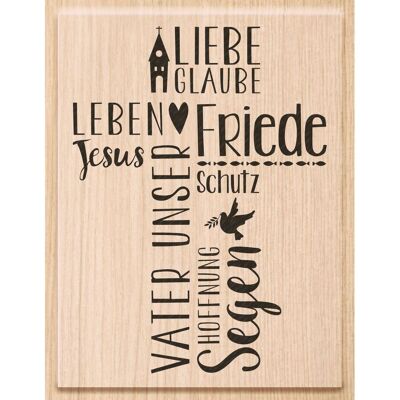 Knorr Prandell 211801112 Buchenholz Stempel - Unser Vater - Stempel Knorr Prandell 211801112 Buchenholz Stempel - Unser Vater - Stempel