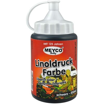 Meyco Linoldruckfarbe, schwarz Meyco Linoldruckfarbe, schwarz