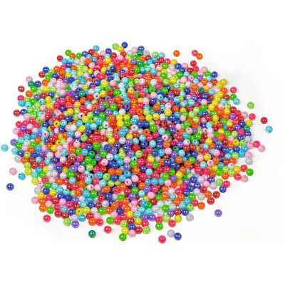 VBS XXL VBS Perlen "Bunt-Opak", 500 g VBS XXL VBS Perlen "Bunt-Opak", 500 g