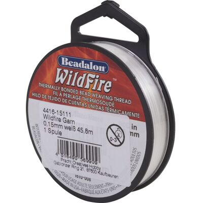 PRACHT Perlgarn WildFire, 45 m - Weiß PRACHT Perlgarn WildFire, 45 m - Weiß