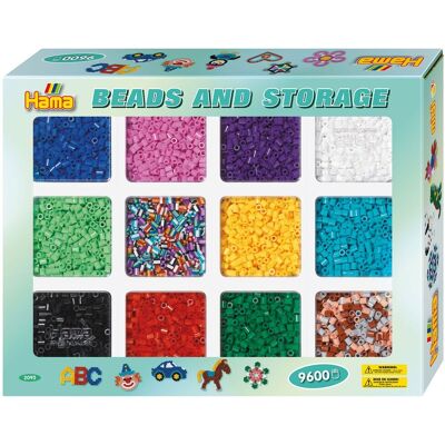 Hama-Sortierbox mit ca. 9.600 Perlen Hama-Sortierbox mit ca. 9.600 Perlen