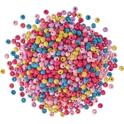 VBS XXL VBS Holzperlen "Farbmix", 250 g VBS XXL VBS Holzperlen "Farbmix", 250 g
