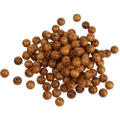 VBS XXL VBS Holzperlen mit Naturmaserung, 100 g VBS XXL VBS Holzperlen mit Naturmaserung, 100 g