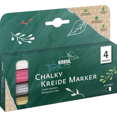 Kreul Kreative KREUL Chalky Kreidemarker "Shiny" Kreul Kreative KREUL Chalky Kreidemarker "Shiny"
