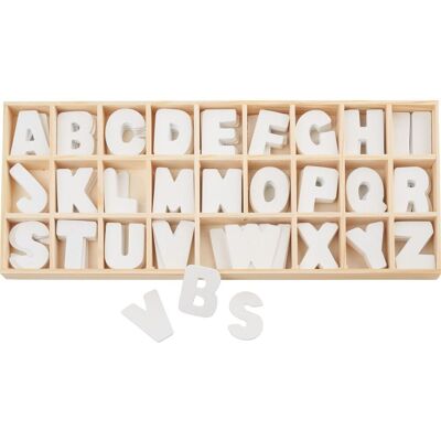 VBS Holz-Buchstaben-Set "Sortiert - Weiß", 156 Stück VBS Holz-Buchstaben-Set "Sortiert - Weiß", 156 Stück
