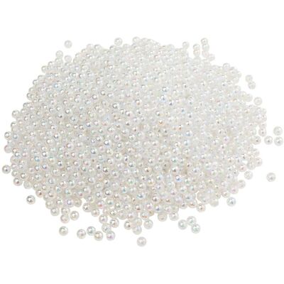 VBS XXL VBS Perlen "Klar-Irisierend", 250 g - Ø 5 mm VBS XXL VBS Perlen "Klar-Irisierend", 250 g - Ø 5 mm
