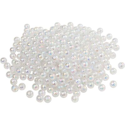 VBS XXL VBS Perlen "Klar-Irisierend", 250 g - Ø 10 mm VBS XXL VBS Perlen "Klar-Irisierend", 250 g - Ø 10 mm