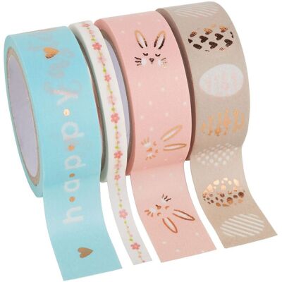 Folia Washi-Tape 'HOTFOIL FRÜHJAHR II' - 3/4 Türkis - Washi Tape - Ostern Folia Washi-Tape 'HOTFOIL FRÜHJAHR II' - 3/4 Türkis - Washi Tape - Ostern