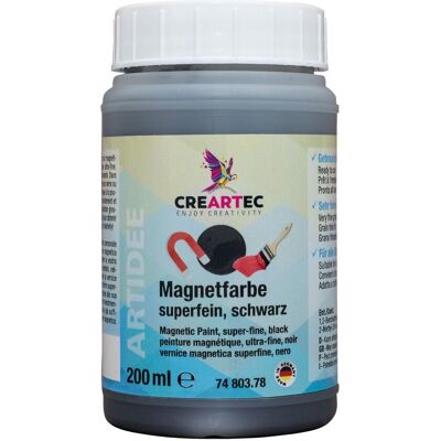 CREARTEC Magnetfarbe superfein - Schwarz CREARTEC Magnetfarbe superfein - Schwarz