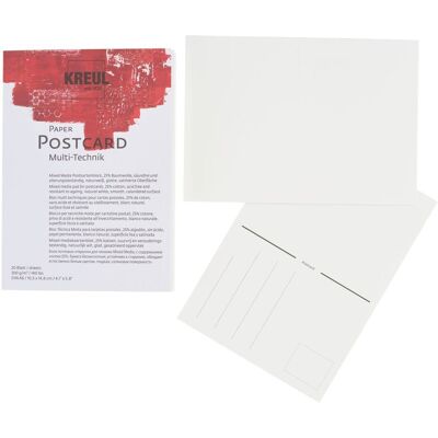 KREUL Paper Postcard DIN A6 KREUL Paper Postcard DIN A6