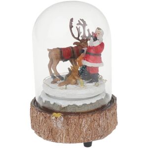 VBS - Weihnachten im Wald - 17.5 cm - Glasglocke mit LED VBS - Weihnachten im Wald - 17.5 cm - Glasglocke mit LED