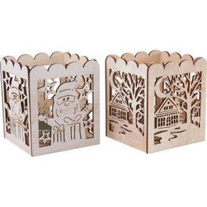 VBS Holz-Teelichthalter "Weihnachtszauber" VBS Holz-Teelichthalter "Weihnachtszauber"