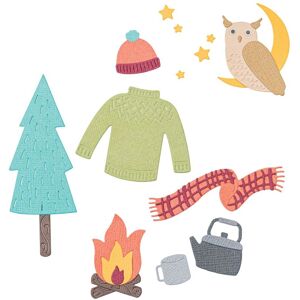 Sizzix Thinlits Stanzschablone "Cozy Woodland" Sizzix Thinlits Stanzschablone "Cozy Woodland"