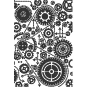 Sizzix Multi-Level-Prägeschablone "Vault Gears by Tim Holtz" Sizzix Multi-Level-Prägeschablone "Vault Gears by Tim Holtz"