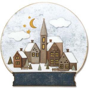 Sizzix Thinlits Stanzschablone "Snowglobe by Tim Holtz" Sizzix Thinlits Stanzschablone "Snowglobe by Tim Holtz"