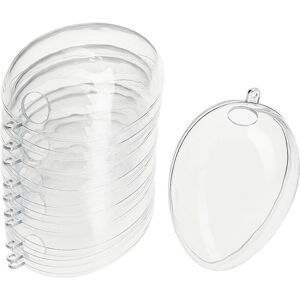 VBS Acrylei mit Bohrung, 6 Stück - 10 cm VBS Acrylei mit Bohrung, 6 Stück - 10 cm