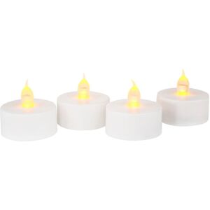 VBS LED-Teelichter, 4 Stück, mit Timer VBS LED-Teelichter, 4 Stück, mit Timer
