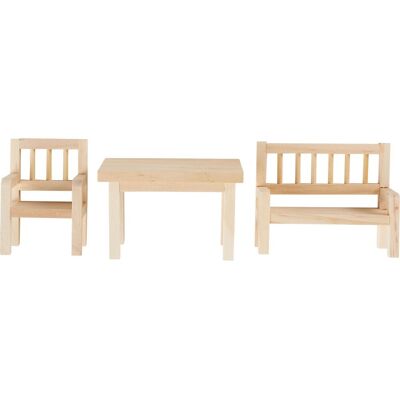 HobbyFun Wichtel-Set "Tisch, Bank & Stuhl" HobbyFun Wichtel-Set "Tisch, Bank & Stuhl"