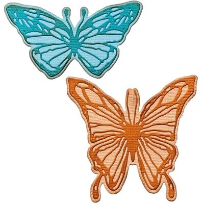 Sizzix Thinlits Stanzschablone "Scribbly Butterfly by Tim Holtz" Sizzix Thinlits Stanzschablone "Scribbly Butterfly by Tim Holtz"