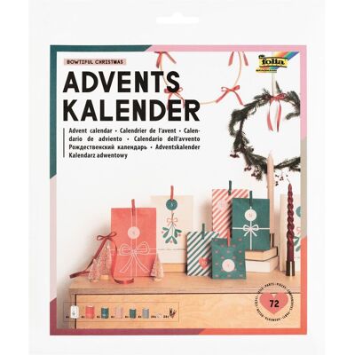 folia Adventskalender-Set "Bowtiful Christmas" folia Adventskalender-Set "Bowtiful Christmas"