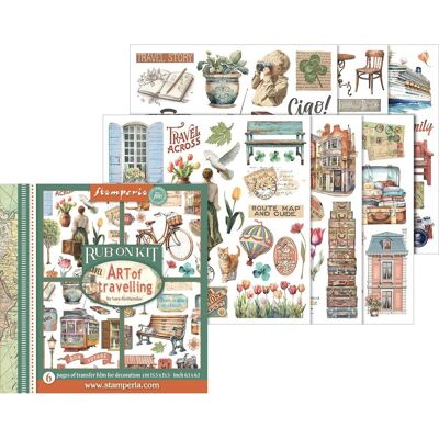 Stamperia Rub On Sortiment "Art of Travelling" Stamperia Rub On Sortiment "Art of Travelling"