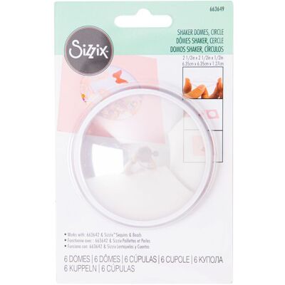 Sizzix Shaker Domes "Rund" - Groß Sizzix Shaker Domes "Rund" - Groß