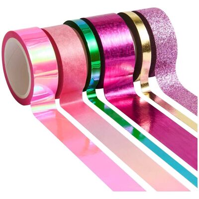 Rico Design Tape-Set "Glamour" - Rosa-Mix Rico Design Tape-Set "Glamour" - Rosa-Mix