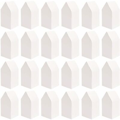Rico Design Adventskalender Papphäuser - Weiß Rico Design Adventskalender Papphäuser - Weiß