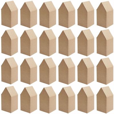 Rico Design Adventskalender Papphäuser - Kraftpapier Rico Design Adventskalender Papphäuser - Kraftpapier