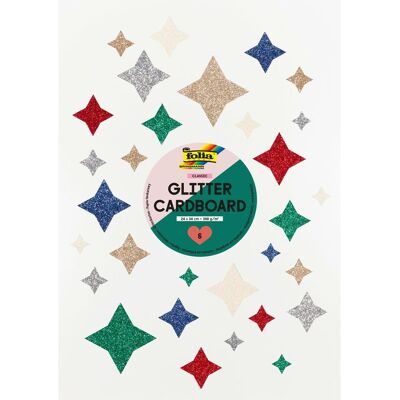 folia Glitterkarton Rainbow - Classic folia Glitterkarton Rainbow - Classic
