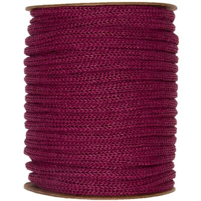 HALBACH Strickschlauch aus Papiergarn, 30m - Berry HALBACH Strickschlauch aus Papiergarn, 30m - Berry