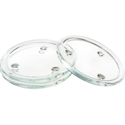 VBS Kerzen Glasuntersetzer, 3 Stück, Ø 13 cm VBS Kerzen Glasuntersetzer, 3 Stück, Ø 13 cm