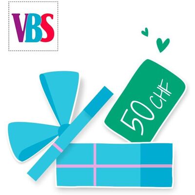 VBS Gutschein "Schweiz" - 50 CHF VBS Gutschein "Schweiz" - 50 CHF