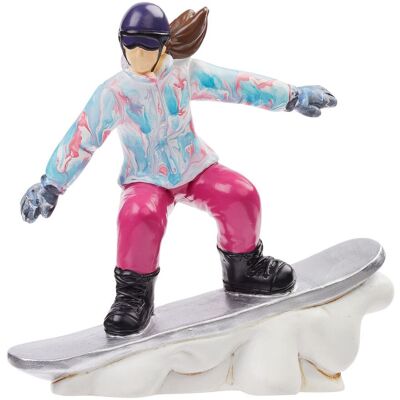 HobbyFun Miniatur Snowboarderin HobbyFun Miniatur Snowboarderin