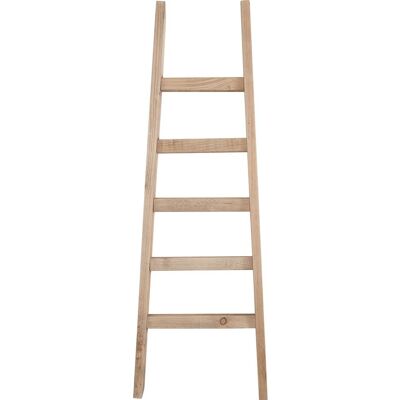 Holz-Leiter, schmal zulaufend Holz-Leiter, schmal zulaufend
