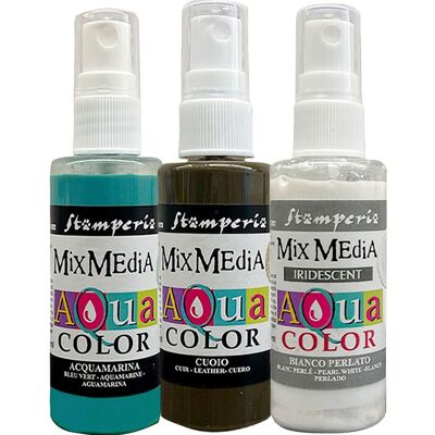Stamperia Aquacolor "Dewdrops", 3er-Set Stamperia Aquacolor "Dewdrops", 3er-Set