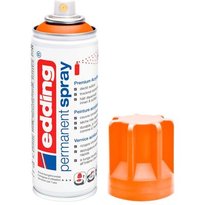 edding 5200 "Permanentspray", Seidenmatt - Neon-Orange edding 5200 "Permanentspray", Seidenmatt - Neon-Orange