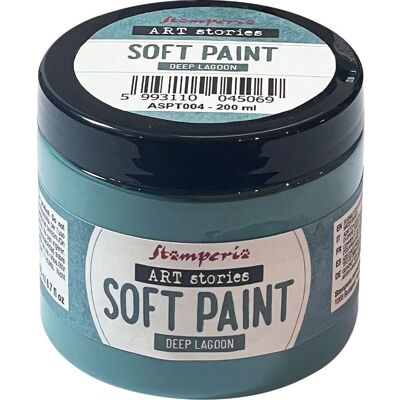 Stamperia Soft Paint - Deep Lagoon Stamperia Soft Paint - Deep Lagoon