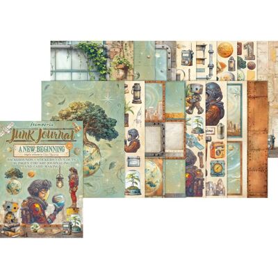Stamperia Junk Journal Book "A New Beginning" Stamperia Junk Journal Book "A New Beginning"