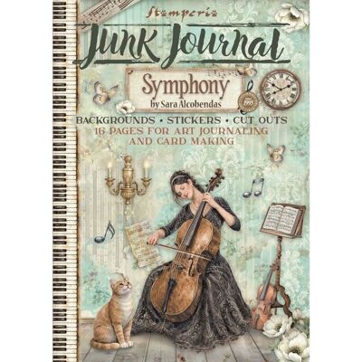 Stamperia Junk Journal Book "Symphony" Stamperia Junk Journal Book "Symphony"