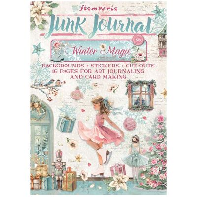 Stamperia Junk Journal Book "Winter Magic" Stamperia Junk Journal Book "Winter Magic"