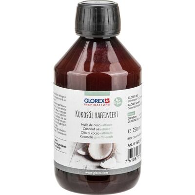 GLOREX Kokosöl, raffiniert - 250 ml GLOREX Kokosöl, raffiniert - 250 ml