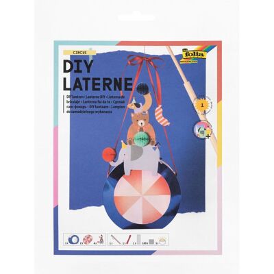 folia Laternen-Bastelset inkl. LED Licht - Circus folia Laternen-Bastelset inkl. LED Licht - Circus