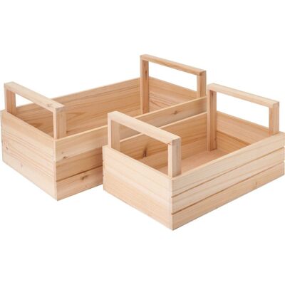 VBS Holzkisten mit Griff VBS Holzkisten mit Griff